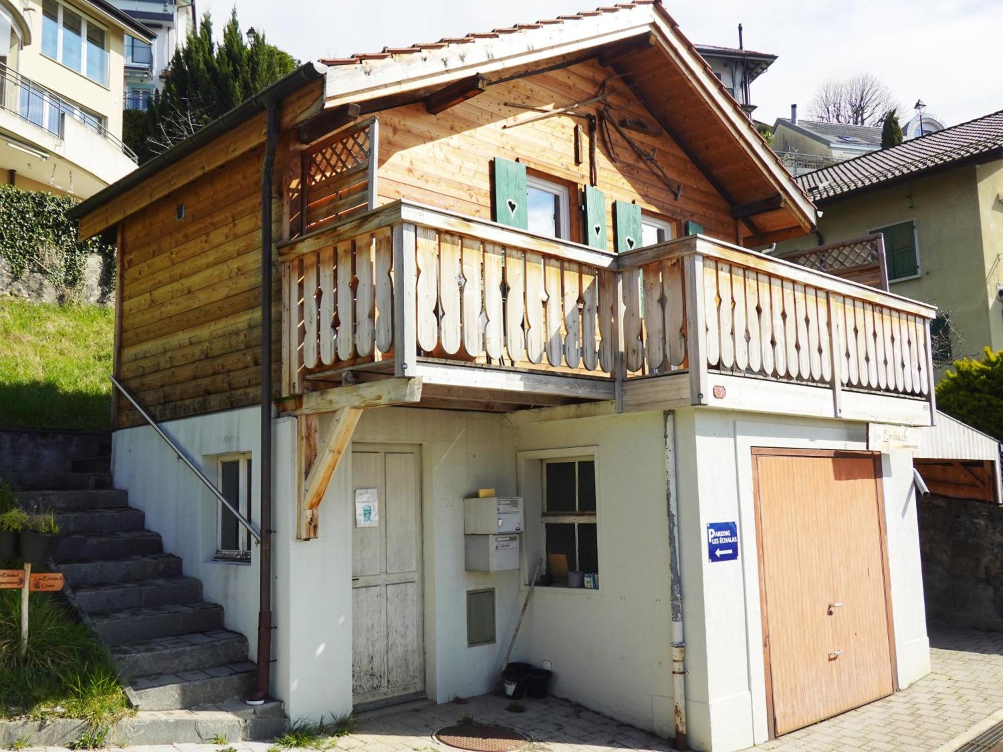 שברה "Les Echalas" Chalet Independant Avec Cuisine En Lavaux Unesco מראה חיצוני תמונה